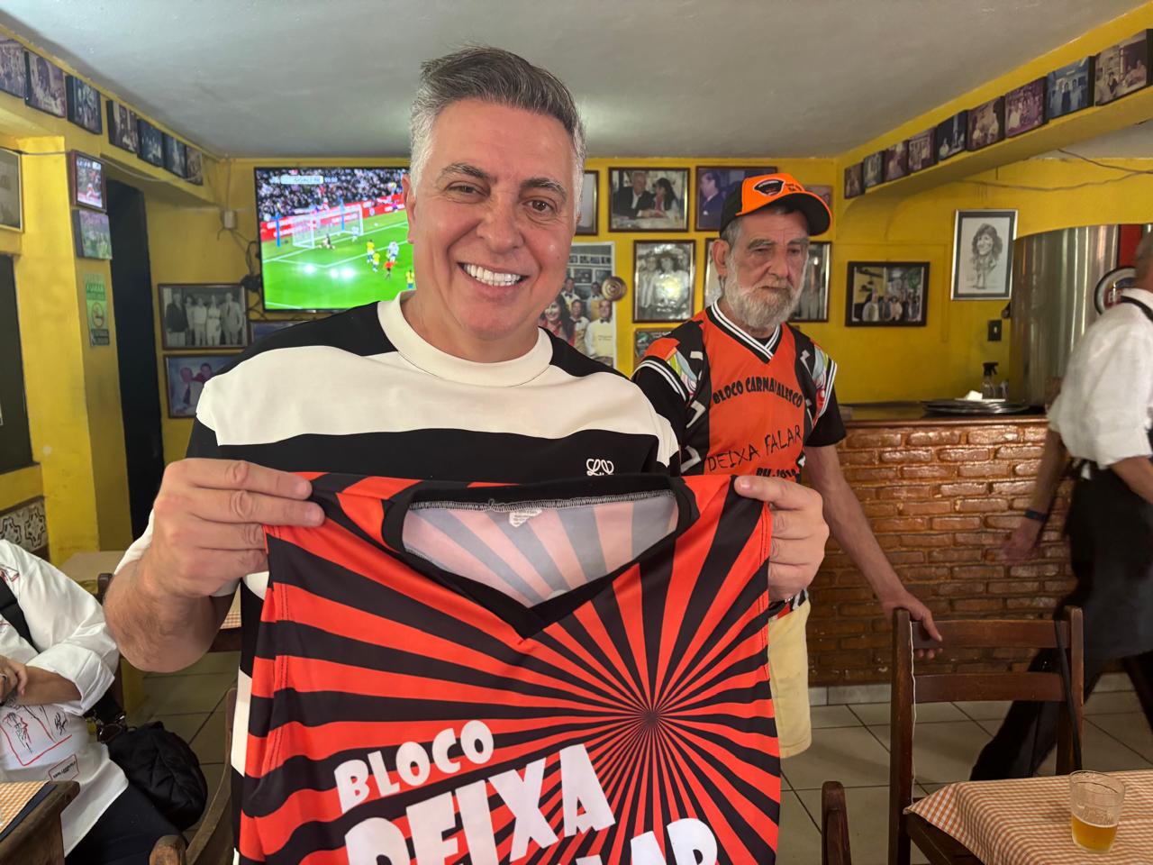 Almoço para o sócio honorário.