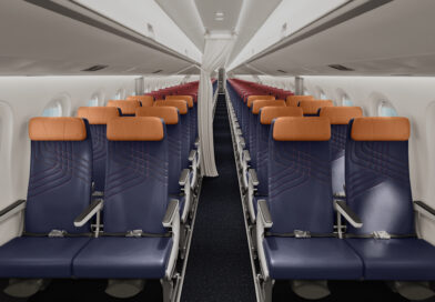LATAM apresenta a cabine dos novos aviões Embraer E195-E2 LATAM apresenta a cabine dos novos aviões Embraer E195-E2