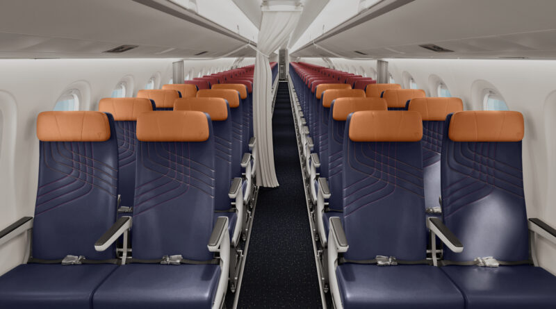 LATAM apresenta a cabine dos novos aviões Embraer E195-E2 LATAM apresenta a cabine dos novos aviões Embraer E195-E2