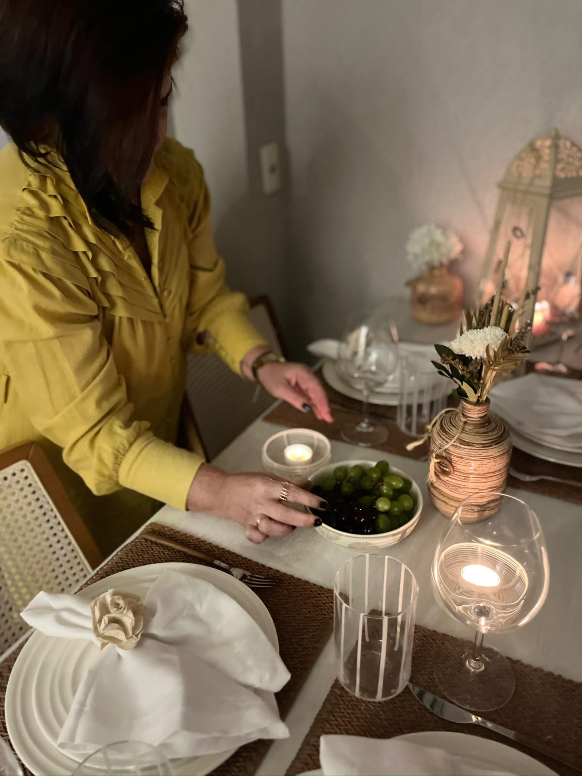Arte da mesa posta com Renata Sotero.